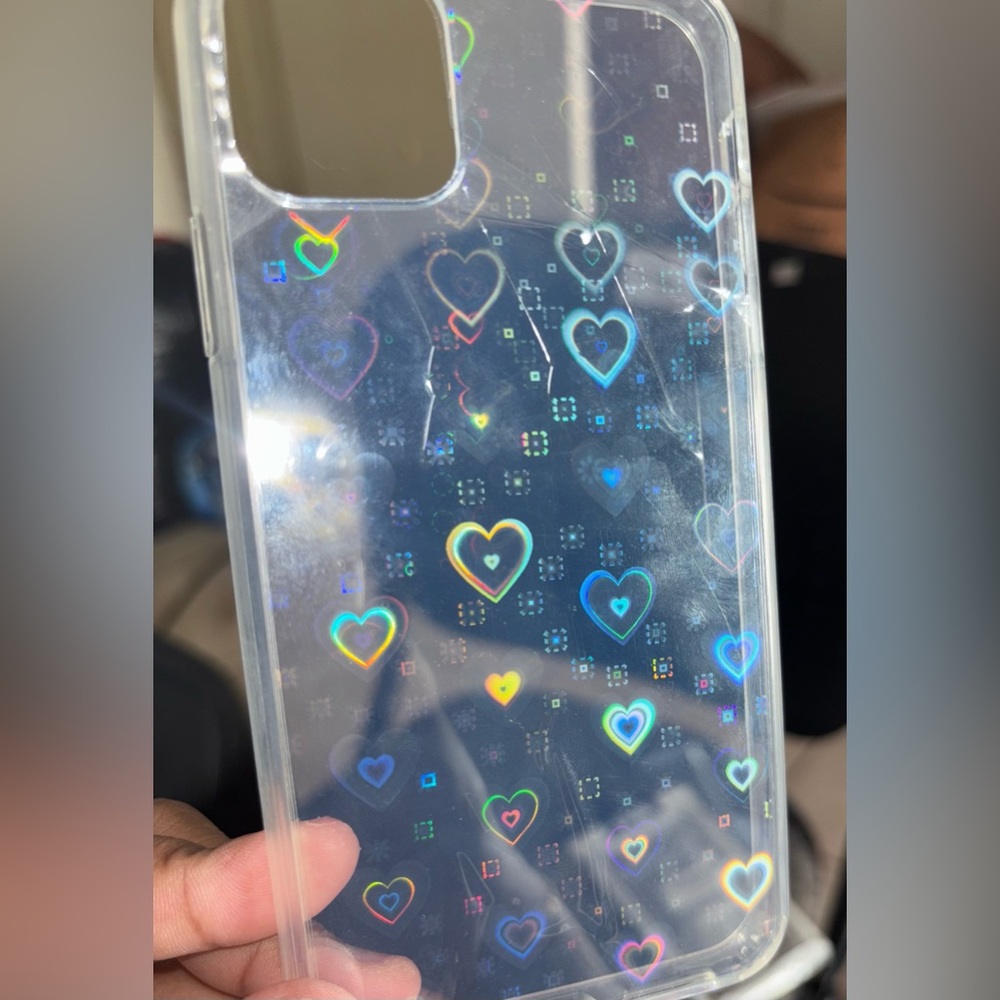 New: iPhone 11 Holographic Hard Plastic Phone Case (iPhone 11)
